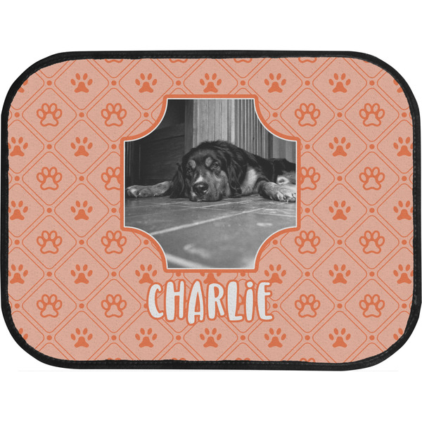 Pet Photo Back Seat Car Mat