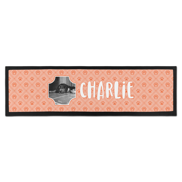 Custom Pet Photo Bar Mat - Large