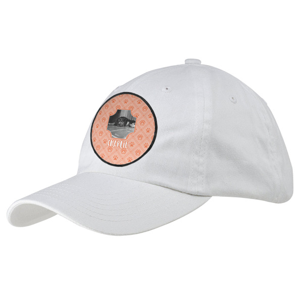 Custom Pet Photo Baseball Cap - White