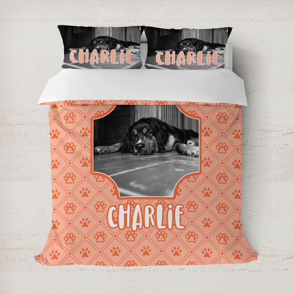 Custom Pet Photo Duvet Cover