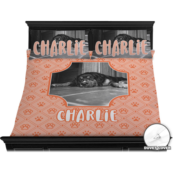 Pet Photo Bedding Set (King) - Duvet