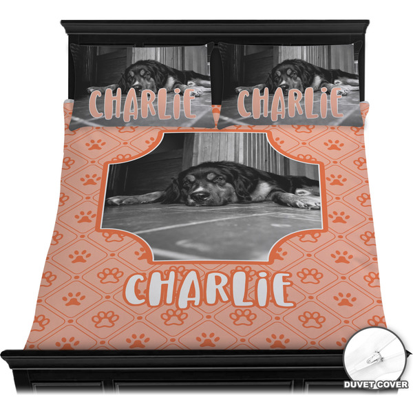 Pet Photo Bedding Set (Queen) - Duvet