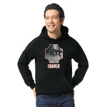 Pet Photo Hoodie - Black - XL