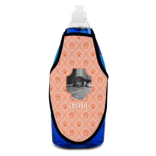 Pet Photo Bottle Apron - Soap - FRONT