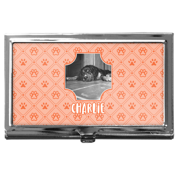 Custom Pet Photo Business Card Case