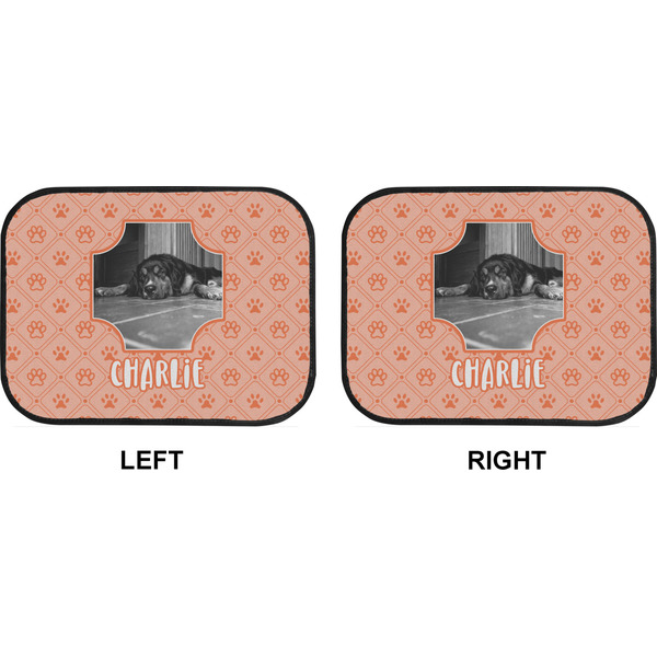 Pet Photo Car Floor Mats (Back Seat) (Approval)