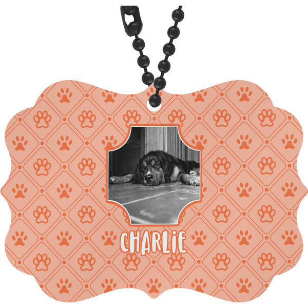 Custom Pet Photo Rear View Mirror Decor (Personalized)