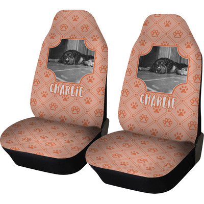 Pet Photo Car Seat Covers (Set of Two) (Personalized)