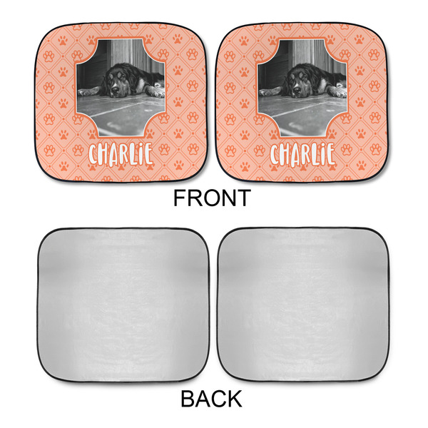 Pet Photo Car Sun Shades - APPROVAL