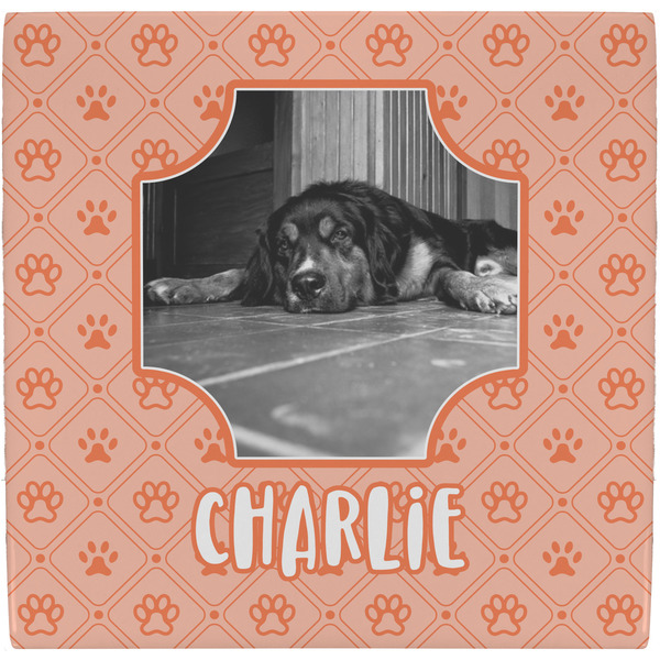 Custom Pet Photo Ceramic Tile Hot Pad (Personalized)