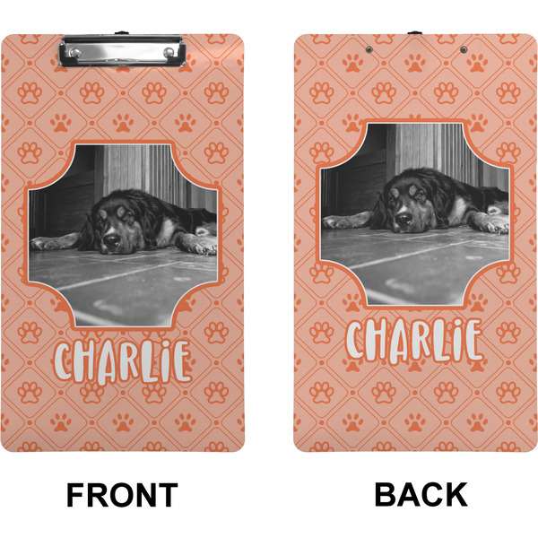 Pet Photo Clipboard (Legal) (Front + Back)