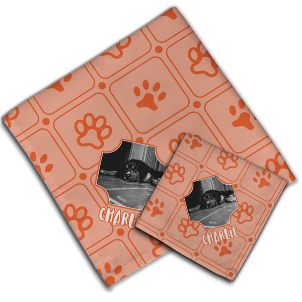 Pet Photo Cloth Napkins - Personalized Lunch & Dinner (PARENT MAIN)