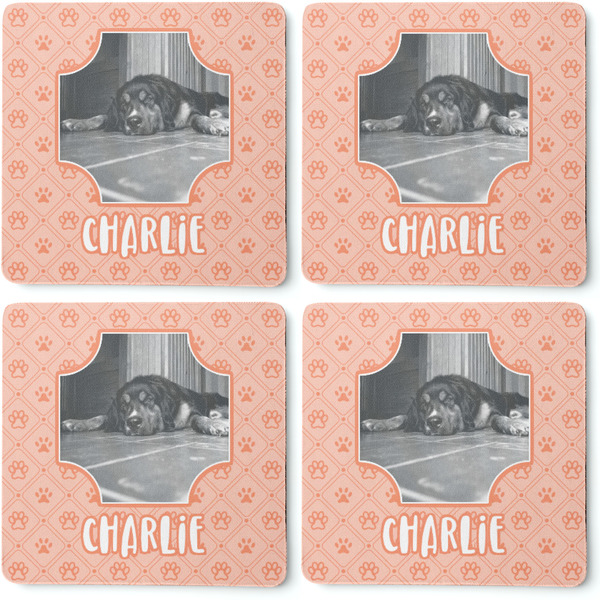 Pet Photo Coaster Rubber Back - Apvl