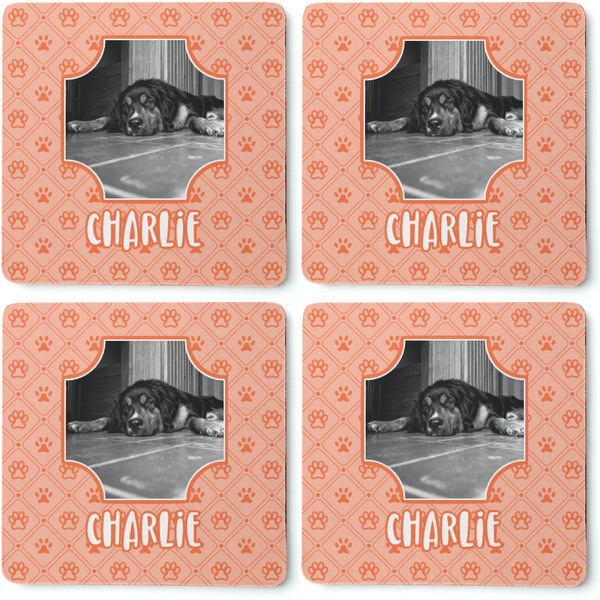 Pet Photo Coaster Rubber Back - Apvl