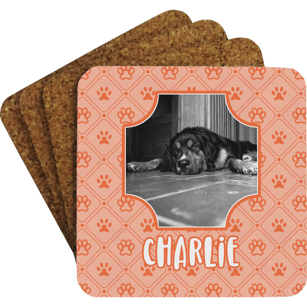 Pet Photo Coaster Set (Personalized)