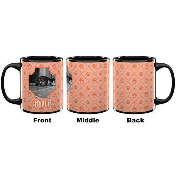 Pet Photo Coffee Mug - 11 oz - Black APPROVAL