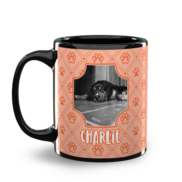 Pet Photo Coffee Mug - 11 oz - Black