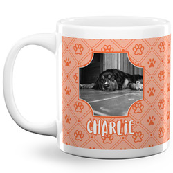 Pet Photo 20 Oz Coffee Mug - White