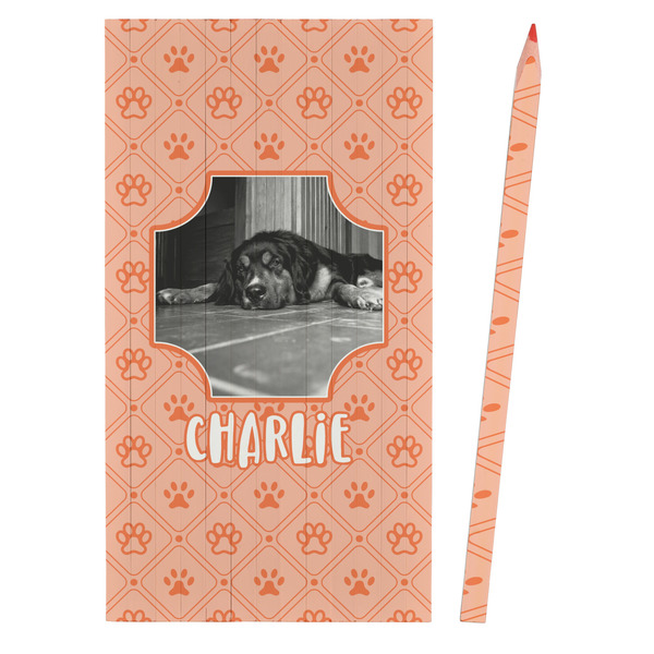 Pet Photo Colored Pencils - Front View