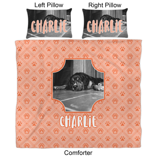 Pet Photo Comforter Set - King - Approval