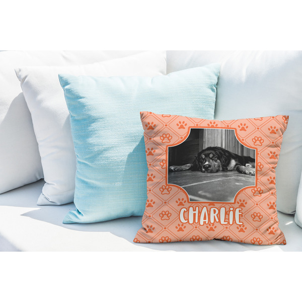 Pet Photo Decorative Pillow Case - LIFESTYLE 2