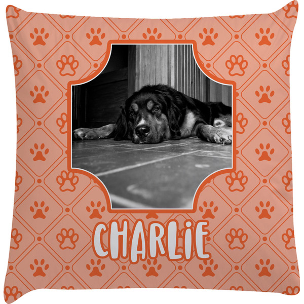 Custom Pet Photo Decorative Pillow Case (Personalized)