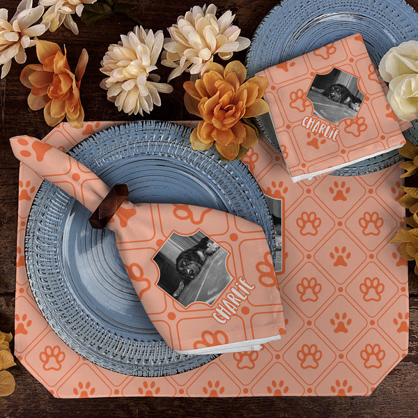 Pet Photo Dining Set