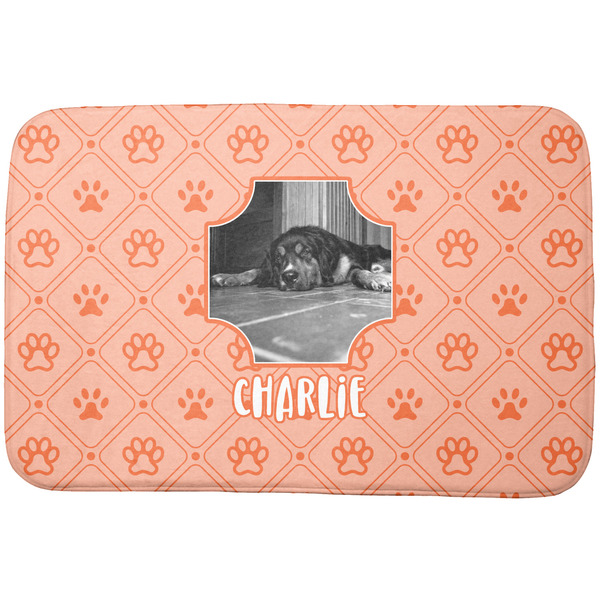 Custom Pet Photo Dish Drying Mat (Personalized)