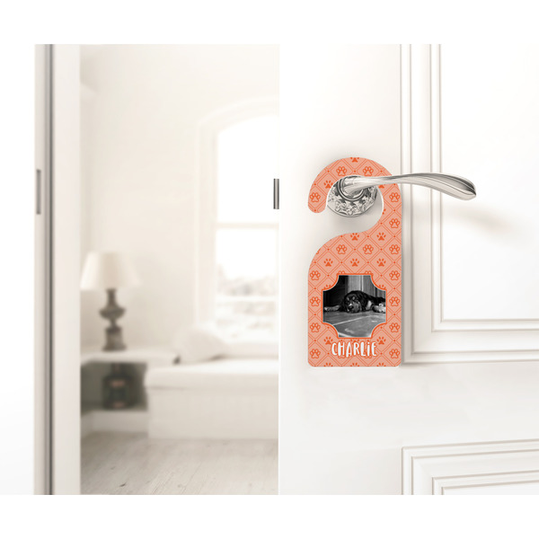 Pet Photo Door Hanger - LIFESTYLE