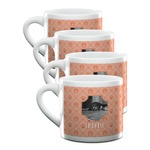 Pet Photo Double Shot Espresso Cups - Set of 4