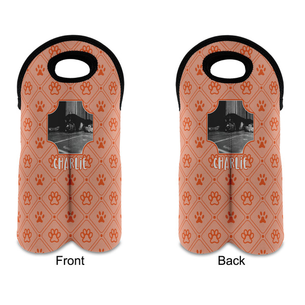 Pet Photo Double Wine Tote - APPROVAL (new)