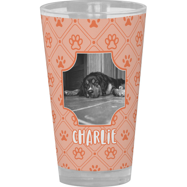 Custom Pet Photo Pint Glass - Full Color