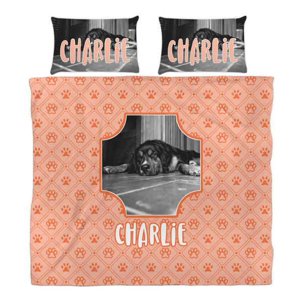 Pet Photo Duvet Cover Set - King - Alt Approval