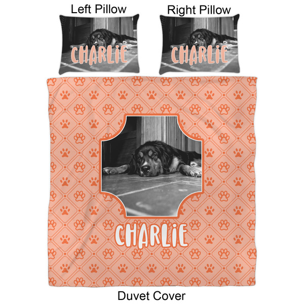 Pet Photo Duvet Cover Set - Queen - Approval