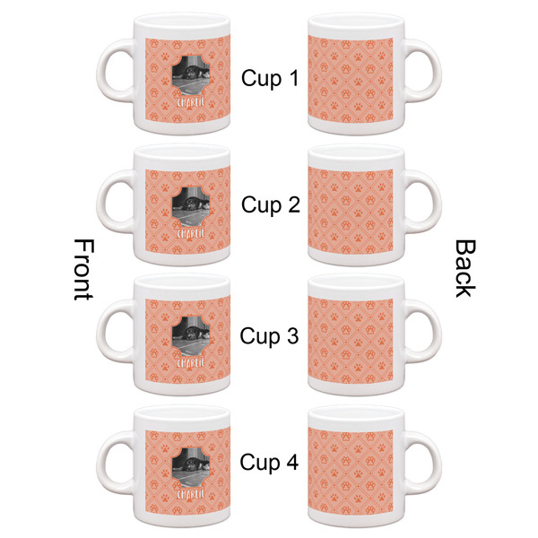 Pet Photo Espresso Cup Set of 4 - Apvl