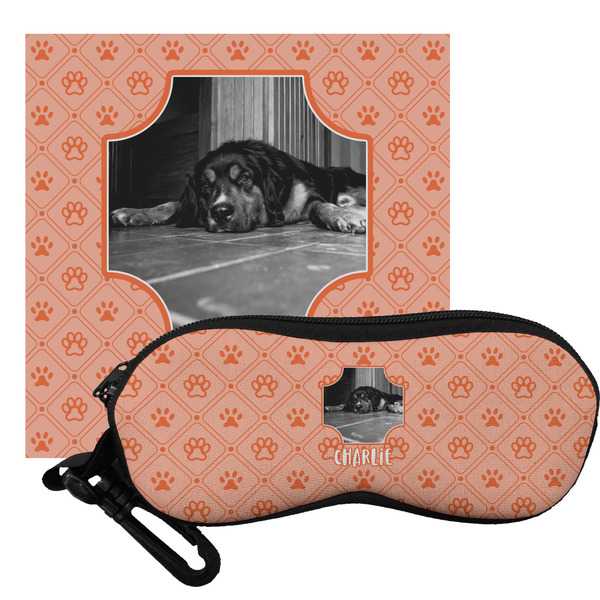 Custom Pet Photo Eyeglass Case & Cloth (Personalized)