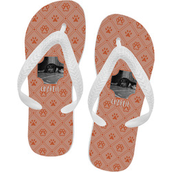 Pet Photo Flip Flops - Small (Personalized)