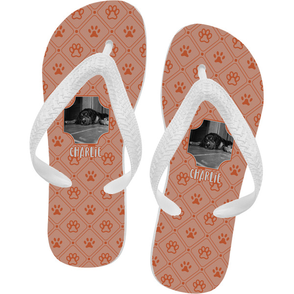 Custom Pet Photo Flip Flops (Personalized)