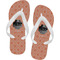 Pet Photo Flip Flops (Personalized)