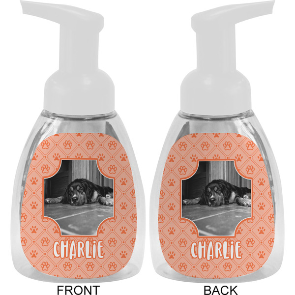 Pet Photo Foam Soap Bottle Approval - White