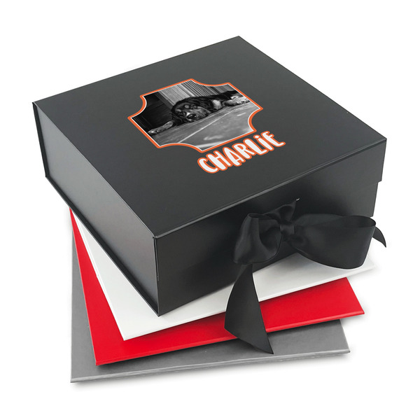 Custom Pet Photo Gift Box with Magnetic Lid