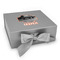 Pet Photo Gift Boxes with Magnetic Lid - Silver - Front