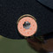 Pet Photo Golf Ball Marker Hat Clip - Gold - On Hat