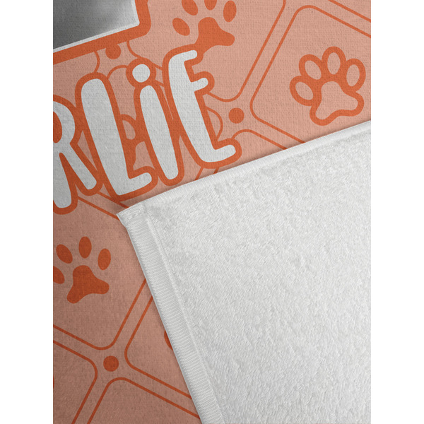 Pet Photo Golf Towel - Detail