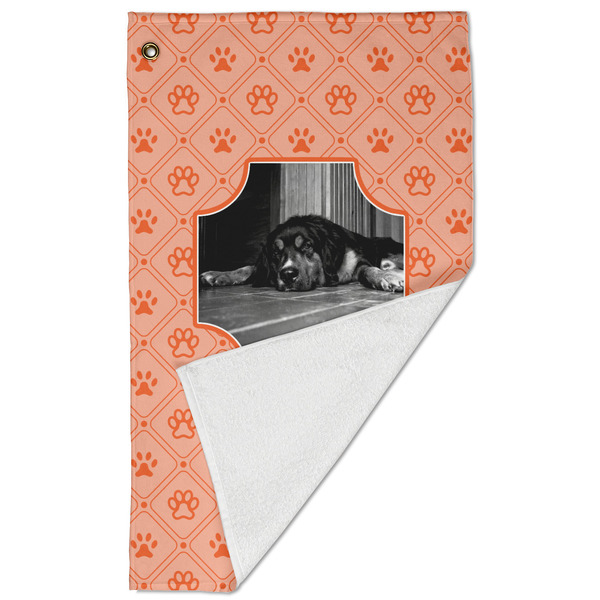 Pet Photo Golf Towel - Folded (Large)