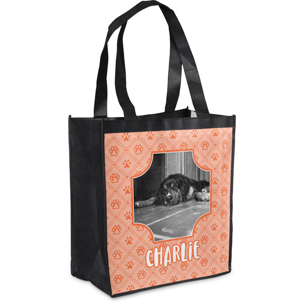Custom Pet Photo Grocery Bag (Personalized)