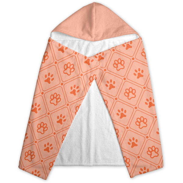 Pet Photo Hooded Towel - Folded