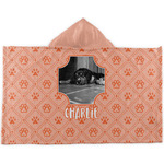Pet Photo Kids Hooded Towel (Personalized)