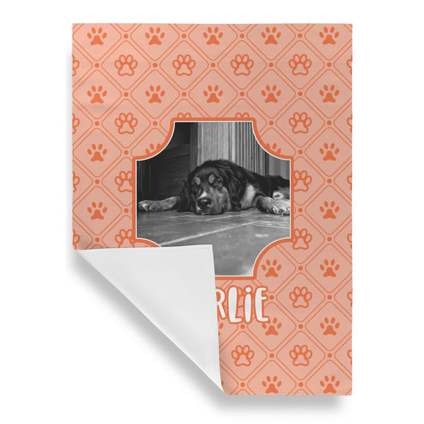 Pet Photo House Flags - Single Sided - FRONT FOLDED