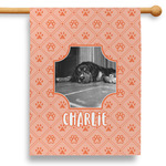 Pet Photo 28" House Flag - Single Sided